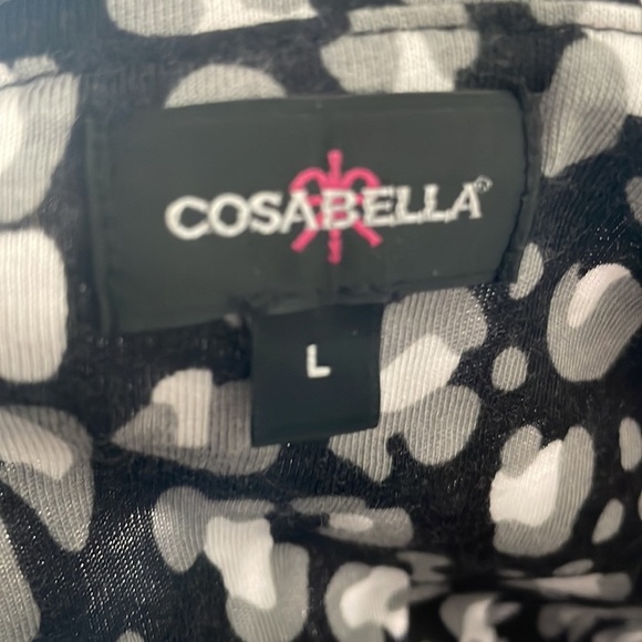 Cosabella Leopard Long Sleeve Pajama Top - Picture 6 of 8